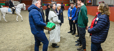 HRH The Princess Royal Meeting BHS Changing Lives Through Horses Participants