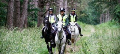 Hi Viz Group Riding Out Edit Out Police Headband Before Use