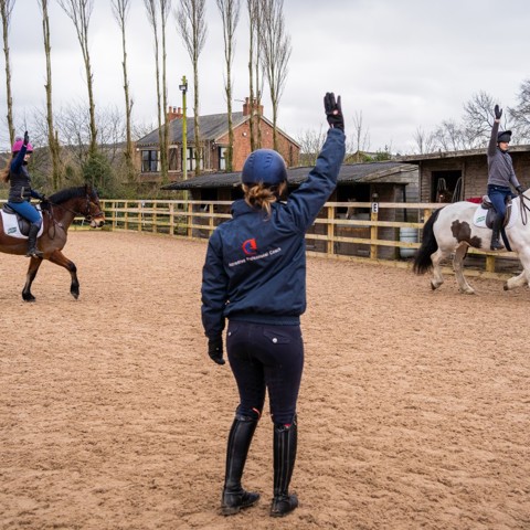 BHS Accredited professional coach in lesson