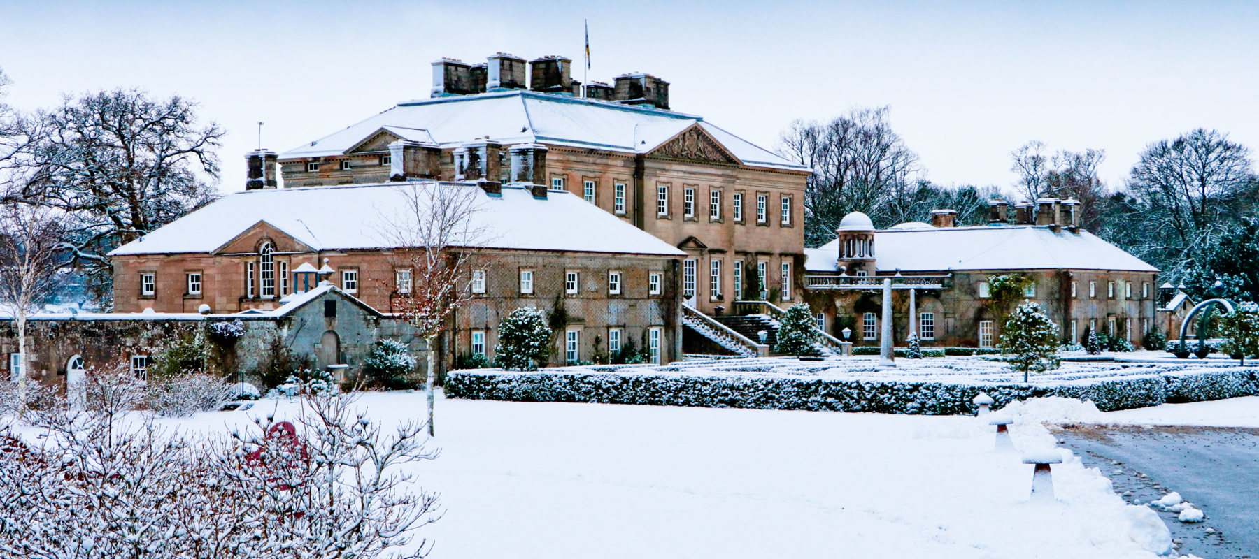 Dumfries House In The Snow, December 4, 2020 (14)