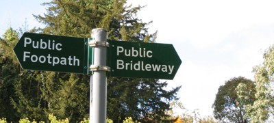 Public Footpath And Bridleway