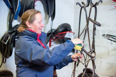 Cleaning a Bridle