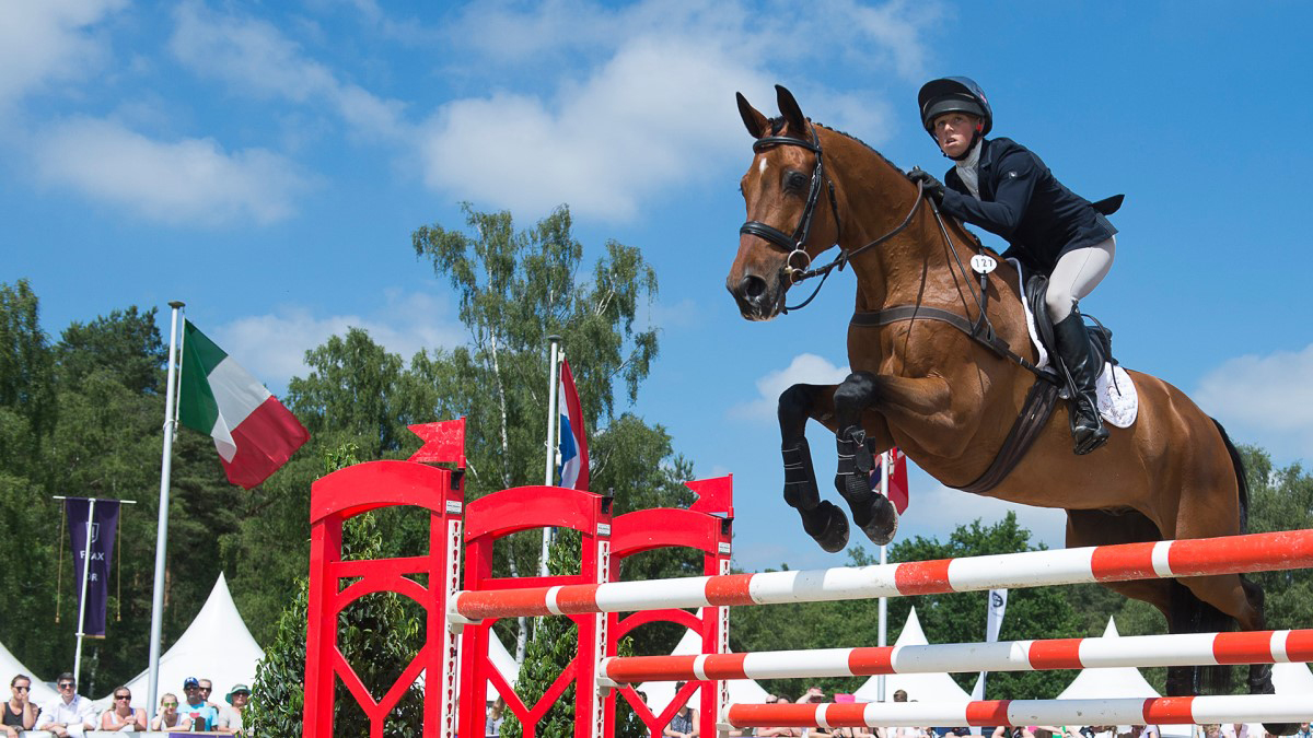 Groom with Riding pathway (Show jumping) The British Horse Society