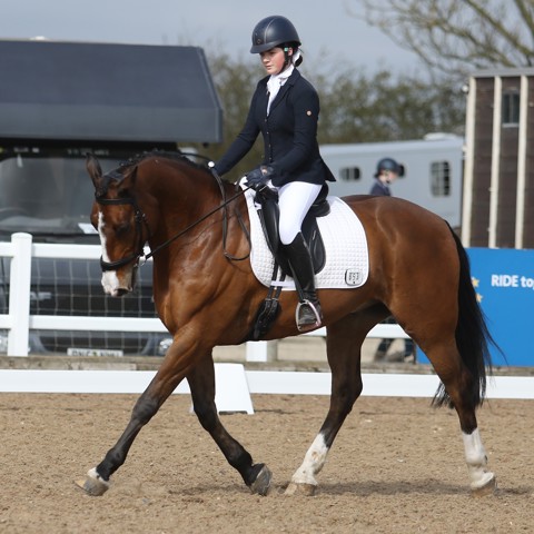 Aimee Tempest Junior Dressage Overall Individual Champion