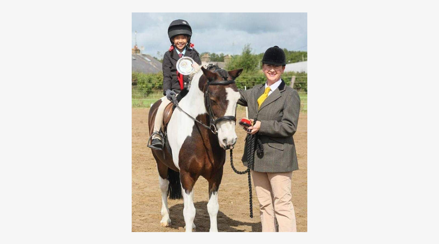 4 Lily And Puzzle Lead Rein Border Grey