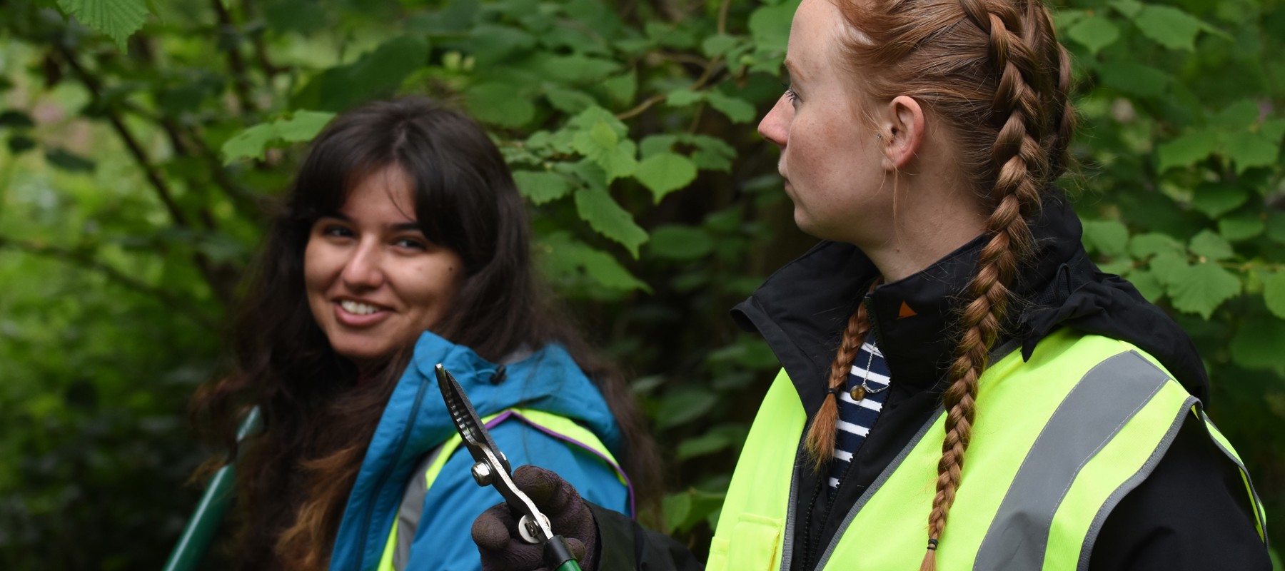 BHS Volunteers Smiling